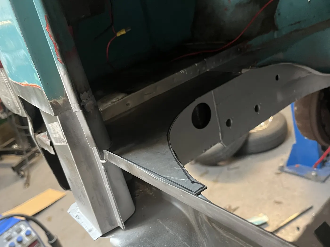 Mechanical and fabrication detail work at Goblin Automotive